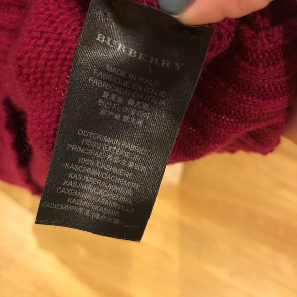 Burberry cashmere sweater size s - Picture 5 of 5